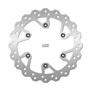 NG TARCZA HAMULCOWA TYŁ YAMAHA WR250/450 '19-21, YZ125/250/450 '18-23 (245X115X4MM) (6X6,5MM) WAVE