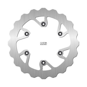 NG TARCZA HAMULCOWA TYŁ YAMAHA WR250/450 '19-21, YZ125/250/450 '18-21 (245X115X4MM) (6X6,5MM) WAVE
