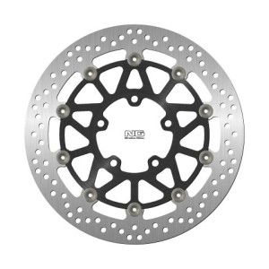 NG TARCZA HAMULCOWA PRZÓD KAWASAKI ZX-6R 636 '16-20 (310X80X5MM) (5X10,5MM) PŁYWAJĄCA (ŚRODEK ALUMINIOWY)