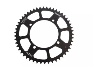 SUNSTAR ZĘBATKA TYLNA ALUMINIOWA (ERGAL) 467 52 KAWASAKI KX 80 '86-00 (ŁAŃC. 420) (46752JT) KOLOR CZARNY - OFERTA SPECJALNA
