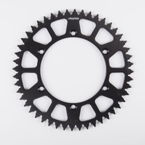 SUNSTAR ZĘBATKA TYLNA ALUMINIOWA (ERGAL) 489 49 KAWASAKI KX 125 '83-07, KX 250 '82-10 (ŁAŃC. 520) (48949JT) KOLOR CZARNY - OFERTA SPECJALNA