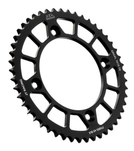 JT ZĘBATKA TYLNA 4486 47 ALUMINIOWA RACELITE KTM SX 85 '04-'24 (448647JTA) (ŁAŃC. 428) KOLOR CZARNY