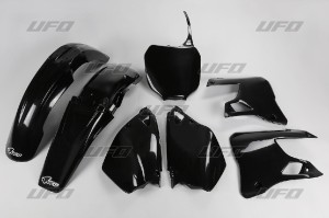 UFO KOMPLET PLASTIKÓW YAMAHA YZ 125 '00-'01, YZ 250 '00-'01 KOLOR CZARNY (YA300E001)