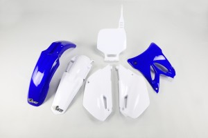 UFO KOMPLET PLASTIKÓW YAMAHA YZ 85 '13-'14 KOLOR OEM (NIEBIESKI/BIAŁY) (YA313E999)