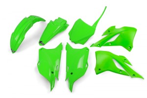 UFO KOMPLET PLASTIKÓW KAWASAKI KX 85 '22-'26, KX 112 '22-'26 KOLOR OEM (ZIELONY)