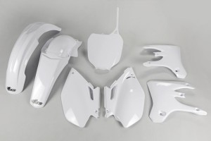 UFO KOMPLET PLASTIKÓW YAMAHA YZF 250 / 450 '03-'05, KOLOR BIAŁY