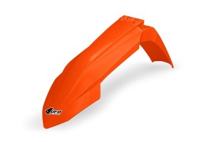 UFO BŁOTNIK PRZÓD KTM SX/SXF(SX-F) 125/250/300/350/450F TBI '23-26, EXC/EXCF(EXC-F) 150/250/300/350/450/500 TBI '24-26 KOLOR POMARAŃCZOWY