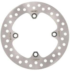 MTX PARTS TARCZA HAMULCOWA TYŁ HONDA XR 250R '95-'03, XR 400R '96-'02, NX 650 DOMINATOR '88-'91, XR 600R '91-'00 (OEM:JH2 NE03A-VM102099) (220X105,2X4,5MM) (4X10,5MM)