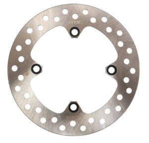 MTX PARTS TARCZA HAMULCOWA TYŁ HONDA XR 250R '91-'04, NX 650 DOMINATOR '88-'91, XR 400R '96-'02, XR 600R '91-'00, XL 125V VARADERO '01-'13 (220X105X4MM) (4X10,5MM)