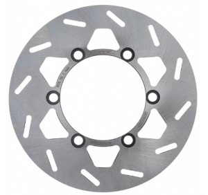 MTX PARTS TARCZA HAMULCOWA TYŁ KAWASAKI KDX 125 '90-'94, KDX 220 '97-'06, KDX 250 '91-'93, KDX 200 '95-'99, KLX 250D TRACKER '98-'03, KLX 250 '05-'07, KLX 300 '97-'07 (220X100X4,5MM) (6X6,5MM)