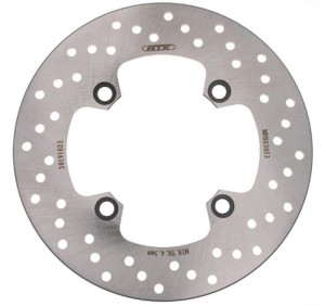 MTX PARTS TARCZA HAMULCOWA TYŁ KAWASAKI ER-6F '12-'16, ER-6N '05-'14, KLE 650 VERSYS '07-'14, Z 1000 '03-'06, Z 650 '17-'20, Z 750 '03-'06, ZX-10R '04-'10, ZX-6R/RR '03-'16, ZX-9R '99-'04 (220X100X5MM) (4X10,5MM)