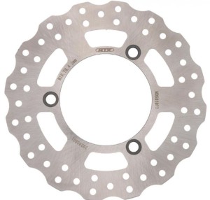MTX PARTS TARCZA HAMULCOWA TYŁ KAWASAKI NINJA 250R '07-'13, NINJA 300 '13-'15, Z 300 '15-'16, Z 250SL '15-'17 WAVE (220X100X5MM) (3X10,5MM)