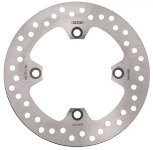 MTX PARTS TARCZA HAMULCOWA TYŁ TRIUMPH DAYTONA 600/650/675/955 '01-'12, SUPER FOUR 600 '02-'05, SPEED TRIPLE 955/1050 '98-'11, STREET TRIPLE 675 '07-'12 (220X105X5MM) (4X10,5MM)