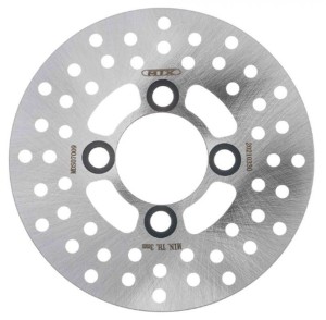MTX PARTS TARCZA HAMULCOWA PRZÓD YAMAHA YFM 250 '01-'13, YFM 350 '92-'10, YFM 400 GRIZZLY '07-'08, YFZ 350 BANSHEE '90-'09, YFM 660R '01-'05, YFM 700R '06-'18, YFZ 450 '04-'14 (160X48X3,5MM) (4X10,5MM)