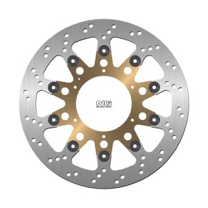 NG TARCZA HAMULCOWA PRZÓD GAS GAS SM 125 '01-'07, SM 250 '01-'05, SM 400 FSE '01, SM 515 FSR '08-'09, FANTIC MOTARD TZ/SM 125 '12, (320X108X4MM) (6X6,25MM) PŁYWAJĄCA