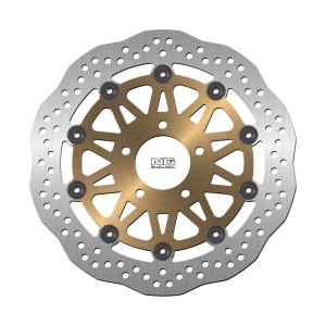 NG TARCZA HAMULCOWA PRZÓD SUZUKI RG 125/250 F/GAMMA '91-'94, GSF 1200 BANDIT '07-'12, GSX 750 '97-'08, GV 1200 MADURA '85-'86, VZ 800 MARAUDER '96-'04 (300X64X5MM) (5X10,25MM) WAVE PŁYWAJĄCA