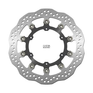 NG TARCZA HAMULCOWA PRZÓD HUSABERG FS 570 '10-'11, FS 450 '03-'08, FS 450 '18-'19, FSE 450/630C '05-'08, KTM SMR 450 '04-'14, SMR 525 '05-'07, SMR 560 '06-'08 (310X127X5MM) (6X6,25MM) WAVE (ŚRODEK ALUMINIOWY)
