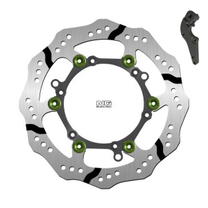 NG TARCZA HAMULCOWA PRZÓD GAS GAS EC/EX/MC 125/250/300/350/450 '21-'23, KTM SX-F 250/450 '09-'22, SX 125/200/144/250 '09-'22, EXC-F 250/350/530 '10-'23 (270X127X3MM) (6X6,25MM) WAVE PŁYWAJĄCA (Z ADAPTEREM)
