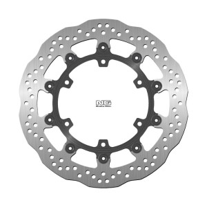NG TARCZA HAMULCOWA PRZÓD APRILIA SXV 1200 '05-'17 (320X140X5MM) (6X8,25MM) WAVE PŁYWAJĄCA