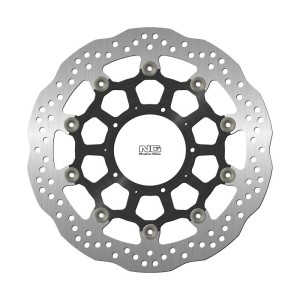 NG TARCZA HAMULCOWA PRZÓD HONDA VFR 1200 '10-'17 (320X94X5MM) (5X6,25MM) WAVE PŁYWAJĄCA (ŚRODEK ALUMINIOWY)