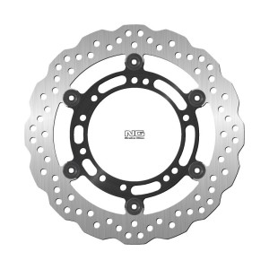 NG TARCZA HAMULCOWA PRZÓD BENELLI BN/BN TNT 302 '14-'19, BN 302R/S '17-'21 (260X112X4MM) (6X8,25MM) WAVE