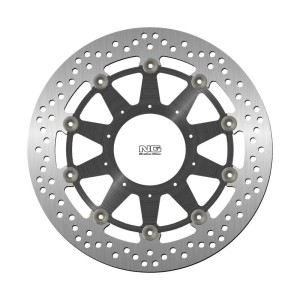 NG TARCZA HAMULCOWA PRZÓD HONDA VFR 800F/X '19-'20 (WERSJA BEZ ABS) (310X94X4,5MM) (5X6,25MM) PŁYWAJĄCA (ŚRODEK ALUMINIOWY)