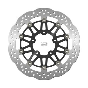 NG TARCZA HAMULCOWA PRZÓD MV AGUSTA BRUTALE 675/800 '12-'20, F3 675 '11-'22 (320X80X5MM) (5X8,25MM) WAVE PŁYWAJĄCA (ŚRODEK ALUMINIOWY)