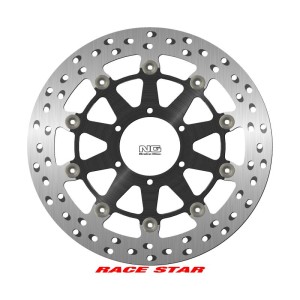NG TARCZA HAMULCOWA PRZÓD RACE STAR PREMIUM BMW S 1000R '21, S 1000RR '19, S 1000XR '20 (320X80,2X5MM) (6X8,25MM) PŁYWAJĄCA (ŚRODEK ALUMINIOWY, POLEPSZONE CHŁODZENIE)