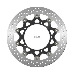 NG TARCZA HAMULCOWA PRZÓD YAMAHA FZ8/FZS FAZER '10-'16, XT 1200Z SUPER TENERE '10-'21, YZF R1 '07-'15, YZF R6 '05-'16 (310X132X4,5MM) (5X8,25MM) PŁYWAJĄCA (ŚRODEK ALUMINIOWY)