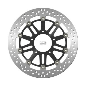 NG TARCZA HAMULCOWA PRZÓD MV AGUSTA 750/900/1090/1100 '01-'19 F4 750 '99-'06, F4 1000 '04-'12 (310X80X5MM) (5X8,25MM) (ŚRODEK ALUMINIOWY)