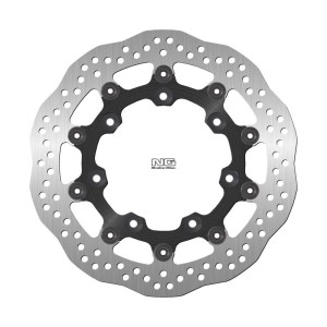 NG TARCZA HAMULCOWA PRZÓD KAWASAKI VN 1500 VULCAN '87-'05, VN 800 VULCAN '94-'06, VN 500 VULCAN '90-'09 (300X130X5MM) (7X10,25MM) WAVE PŁYWAJĄCA