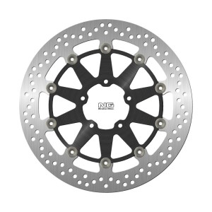 NG TARCZA HAMULCOWA PRZÓD ROYAL ENFIELD CONTINENTAL / INTERCEPTOR 650 '21-'22 (320X72X5MM) (5X8,25MM) (ŚRODEK ALUMINIOWY)