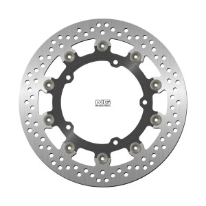 NG TARCZA HAMULCOWA PRZÓD YAMAHA MT-03 '19-'22, MT-07 '21-'22, MT-09 '13-'22, NIKEN 850 '22, R3 / TRACER 9 '21-'22, R7 / TRACER 7 '22, TRACER 900 '18-'21, XJ6 DIVERSION '09-'17, XSR 900 '20-'22, XSR 700 '22, (298X132X4,5MM) (5X8,25MM) PŁYWAJĄCA (Ś