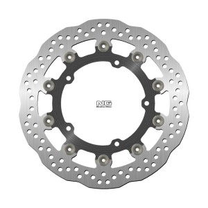NG TARCZA HAMULCOWA PRZÓD YAMAHA MT-03 '19-'22, MT-07 '21-'22, MT-09 '13-'22, NIKEN 850 '22, R3 / TRACER 9 '21-'22, R7 / TRACER 7 '22, TRACER 900 '18-'21, XJ6 DIVERSION '09-'17, XSR 900 '20-'22, XSR 700 '22, (298X132X4,5MM) (5X8,25MM) WAVE PŁYWAJĄ
