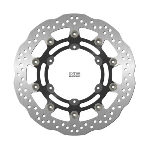NG TARCZA HAMULCOWA PRZÓD HUSQVARNA 701 SUPERMOTO/ENDURO '15-'22, SVARTPILEN/VITPILEN 701 '20-'22, KTM SMC 690R '14-'22 (320X127X5MM) (6X6,25MM) WAVE (ŚRODEK ALUMINIOWY)