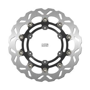 NG TARCZA HAMULCOWA PRZÓD HUSABERG FS 570 '10-'11, FS 450 '03-'08, '18-'22, FSE-C 450/630 '05-'08, KTM SMR 450 '04-'22, SMR 525 '05-'07, SMR 560 '06-'08 (310X127X5MM) (6X6,25MM) WAVE (ŚRODEK ALUMINIOWY)