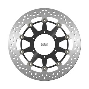 NG TARCZA HAMULCOWA PRZÓD HONDA CBR 1000RR FIREBLADE '06-'07, VTR 1000R '00-'06, VTR 1000 SP-1/SP-2 '00-'06 (320X94X4,5MM) (6X6,25MM) PŁYWAJĄCA (ŚRODEK ALUMINIOWY)