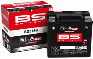 BS AKUMULATOR BGZ16H MAX (FA) (YTX14H,YTX14,YTX14-BS) 12V 16AH 150X88,5X145 BEZOBSŁUGOWY - ZALANY (ZWIĘKSZONY PRĄD ROZRUCHOWY) (240A) (HARLEY-DAVIDSON) (4)