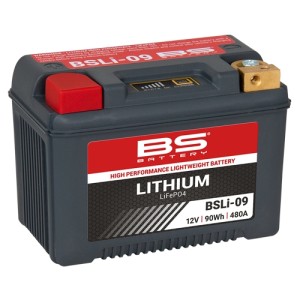 BS AKUMULATOR LITOWO-JONOWY ZE WSKAŹNIKIEM NAŁADOWANIA LIFEPO4 BSLI-09 (148X86X105) (12,8V,480A,90WH,7,5AH) (YTX16H,YTX20H,YTX20CH,YTX16-BS,YTX16-BS-1,YTX20-BS,YTX20CH-BS,YTX20A-BS,YB16-B,YB16B-A/A1,HYB16A-A/AB,YB18-A) (4)