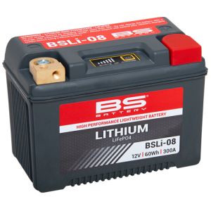 BS AKUMULATOR LITOWO-JONOWY ZE WSKAŹNIKIEM NAŁADOWANIA LIFEPO4 BSLI-08 (148X86X105) (12,8V,300A,64WH,5AH) (YTX16HL,YTX20HL,YTX20CHL,YTX16L-BS,YTX16L-BS-1,YTX20L-BS,YTX20CHL-BS,YB16L-B,YB16BL-A/A1,HYB16AL-A/AB,YB18L-A) (4)