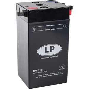 LANDPORT AKUMULATOR HVT-10 (MH HVT-10) 6V 22AH 115X100X214 HEAVY V-TWIN OBSŁUGOWY - BEZ ELEKTROLITU (4)