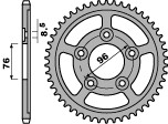 PBR ZĘBATKA TYLNA 4375 43 C45 CAGIVA 125, PLANET (99), 125N-1 97-99 (ŁAŃC. 520) (JTR-BRAK) (MADE IN ITALY)