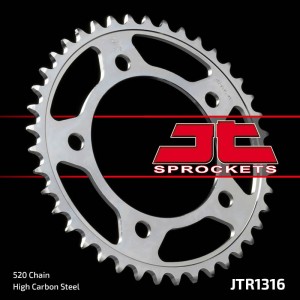 JT ZĘBATKA TYLNA 4384 41 HONDA CB 500F/X '13-'19, CBR 500R '13-'21 (438441JT) (ŁAŃC. 520)