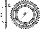 PBR ZĘBATKA TYLNA 4547 54 C45 HONDA XR 125L 03-08 (JTR1258.54) (ŁAŃC. 428) (MADE IN ITALY)