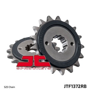 JT ZĘBATKA PRZEDNIA 348 17 Z GUMĄ HONDA XRV 750 AFRICA TWIN '90-'03 (34817JTRB) (ŁAŃC. 525)