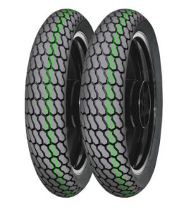 MITAS OPONA 130/80-19 (27X7-19) H-18 SS FLAT TRACK NHS TT PRZÓD/TYŁ DOT 2022 (DOT:CTDD) (PODWÓJNY ZIELONY PASEK) (23408) WYCOFANE (ZAMIENNIK:70001080)