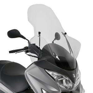 KAPPA SZYBA SUZUKI BURGMAN 125-200 (06-13), 125-200 ABS (14-21) 84,5 X 65,5 CM PRZEZROCZYSTA - POTRZEBNE MOCOWANIE D267KITK