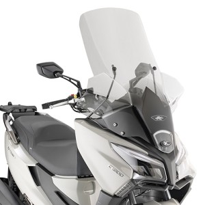 KAPPA SZYBA KYMCO X TOWN CITY 125/300 '20-'25 PRZEZROCZYSTA 97 x 66 cm - POTRZEBNE MOCOWANIE D6115KITK