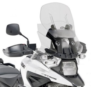KAPPA SZYBA SUZUKI V-Strom 1050 XT/DE/SE '20-'25 REGULOWANA AIRFLOW PRZEZROCZYSTA - ZASTĘPUJE KAF3117