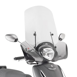 KAPPA SZYBA YAMAHA D'ELIGHT 125 '21-'25, 49,5 X 65,5 CM PRZEZROCZYSTA - POTRZEBNE MOCOWANIE A2154AK